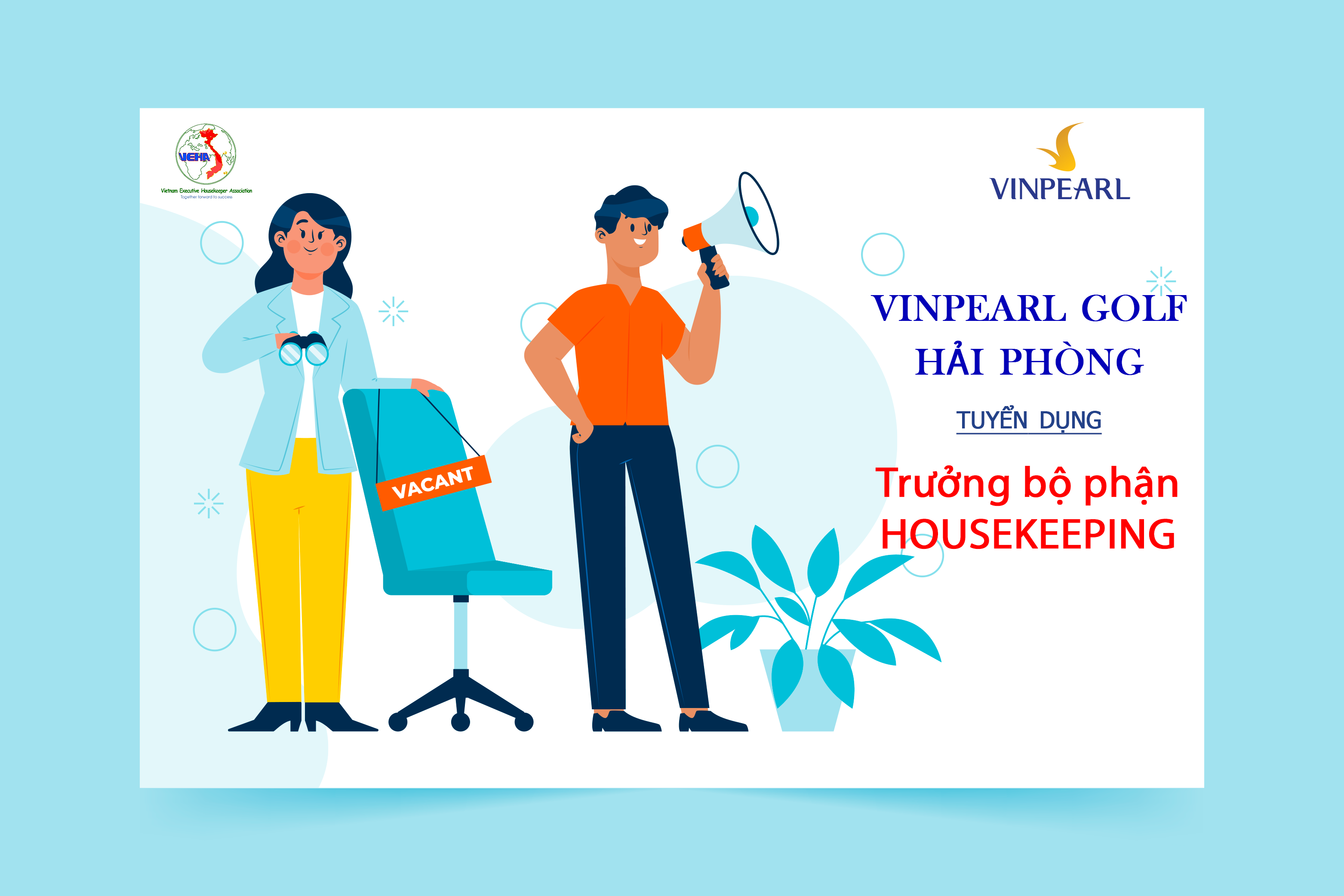 VINPEARL GOLF HẢI PHÒNG TUYỂN DỤNG